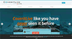 Desktop Screenshot of mobile.coveritlive.com