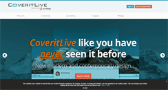 Desktop Screenshot of coveritlive.com