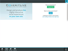 Tablet Screenshot of coveritlive.com